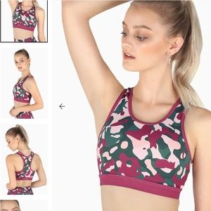 Blackmilk CAMEOWFLAGE PINK RACER CROP sz S